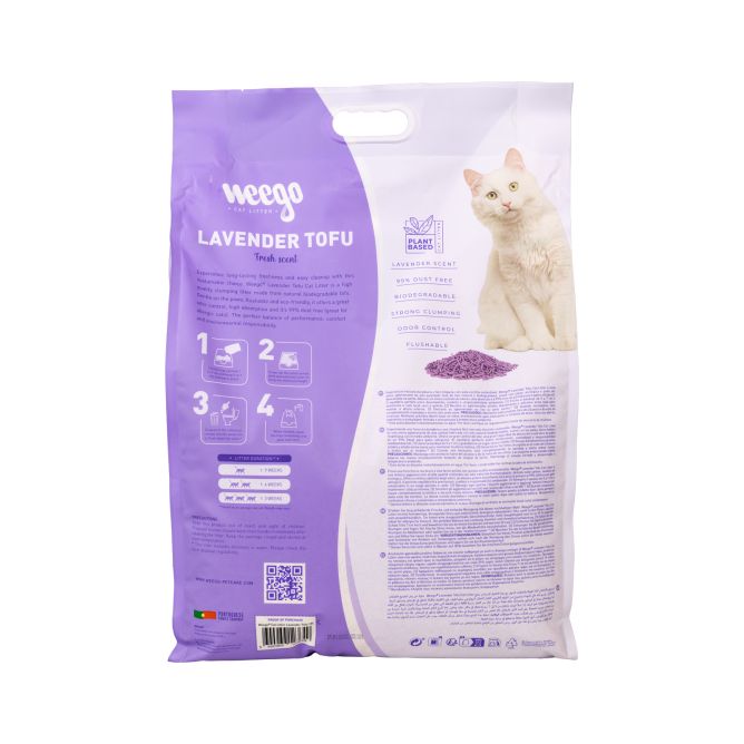 Weego kaķu pakaiši LAVANDER TOFU, 18L
