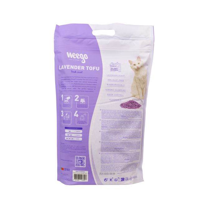 Weego kaķu pakaiši LAVANDER TOFU, 6L