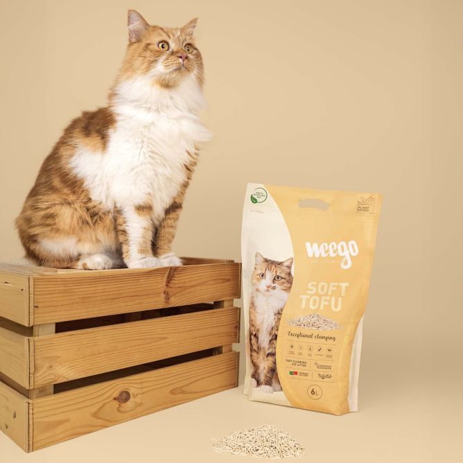 Weego kaķu pakaiši SOFT TOFU, 6L