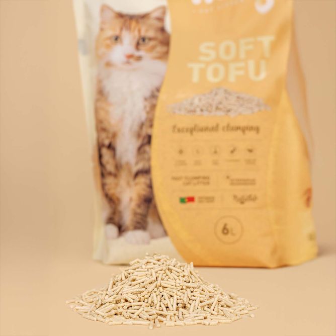 Weego kaķu pakaiši SOFT TOFU, 6L