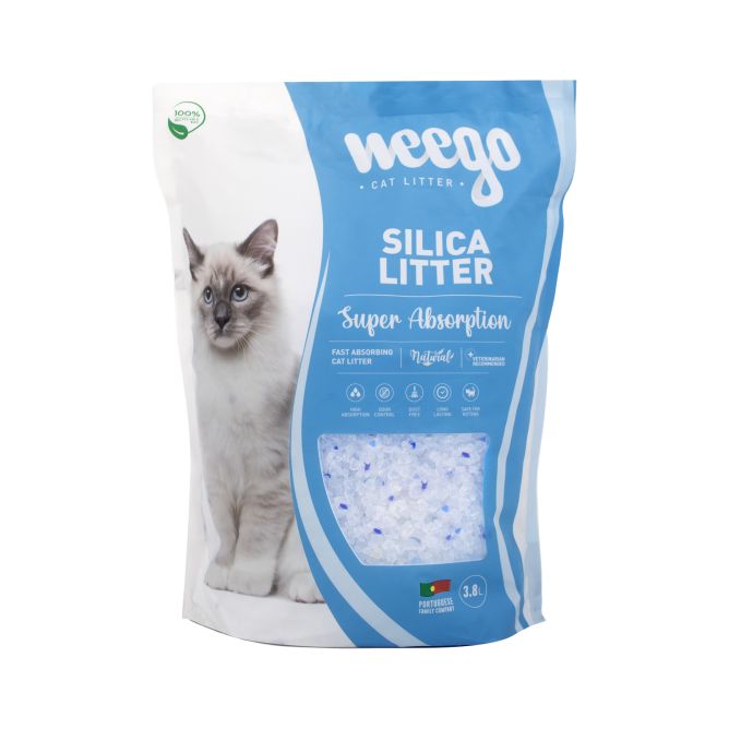 Weego silikagela pakaiši kaķiem, 3,8L