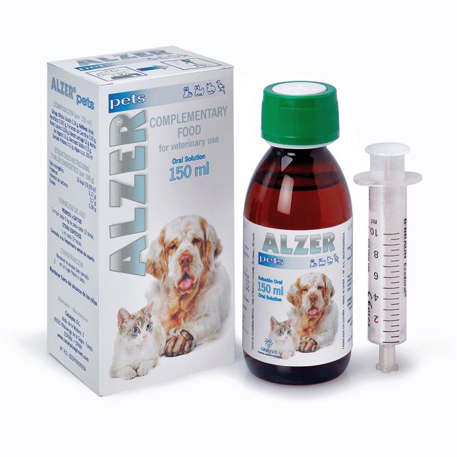 ALZER smadzeņu veselībai suņiem un kaķiem, 150 ml
