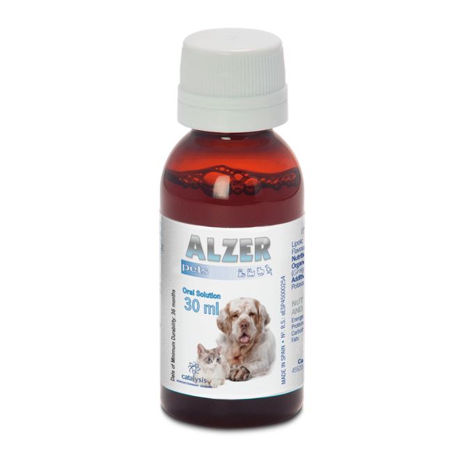 ALZER smadzeņu veselībai suņiem un kaķiem, 30 ml