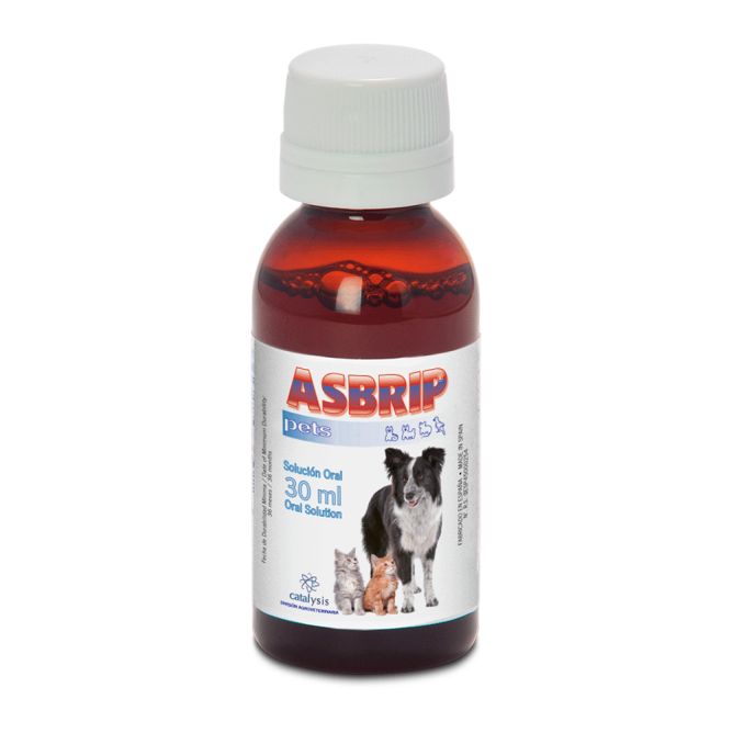 ASBRIP elpceļu veselībai suņiem un kaķiem, 30ml