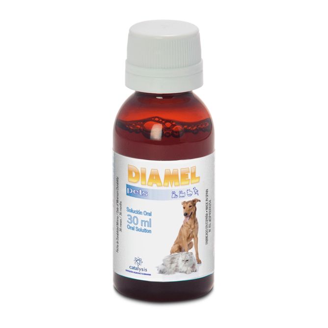 DIAMEL diabēta terapijas atbalsts suņiem un kaķiem, 30ml