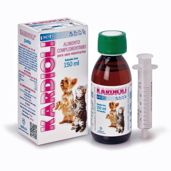 KARDIOLI sirds un asinsvadu veselībai suņiem, un kaķiem, 150ml