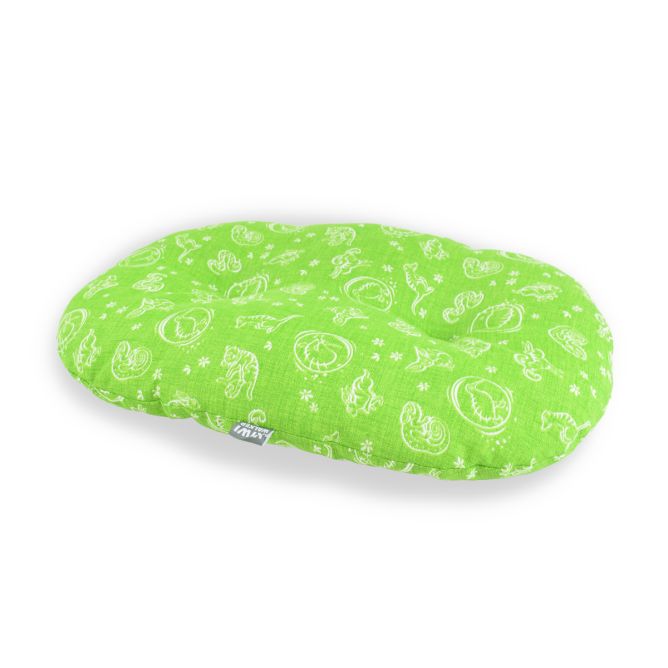 Kiwi & Friends guļvieta, S (60 x 40 cm), zaļa