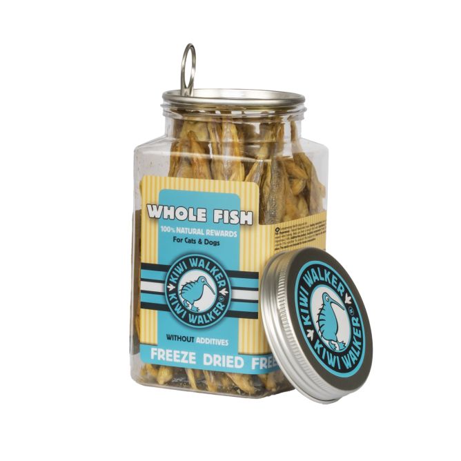 KIWI-Liofilizēti kārumi - Veselas zivis, 70 g