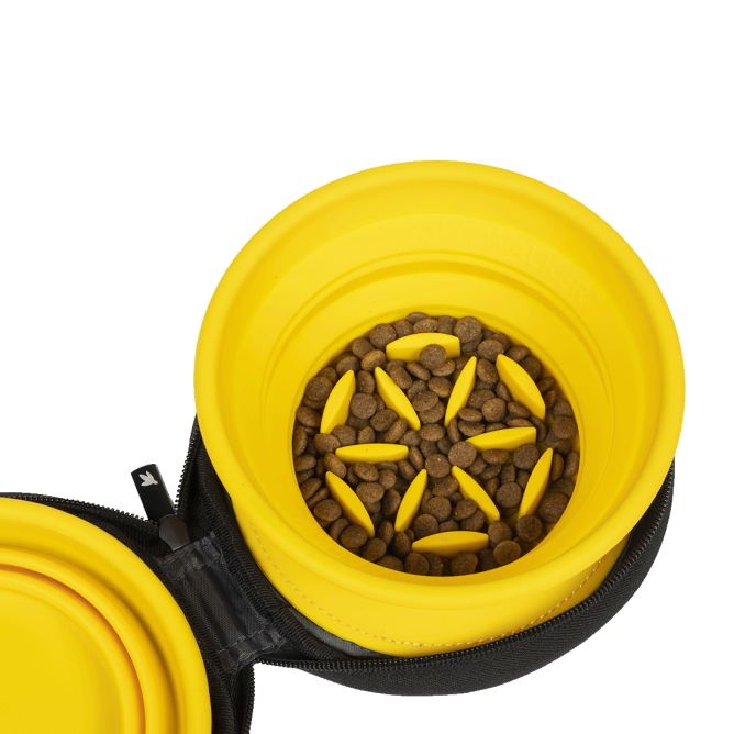 Kiwi Walker dubultā lēnēšanas ceļojumu bļoda, zaļa