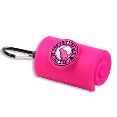 Kiwi Walker izkārnījumu maisiņu turētājs, rozā