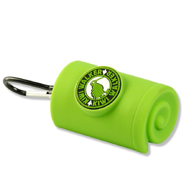 Kiwi Walker izkārnījumu maisiņu turētājs, zaļš