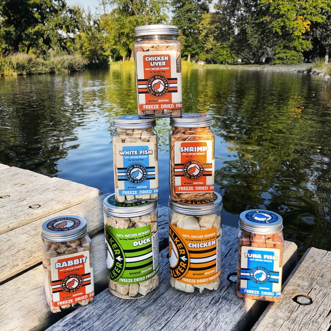 Kiwi Walker Liofilizēti kārumi - Garneles, 50 g