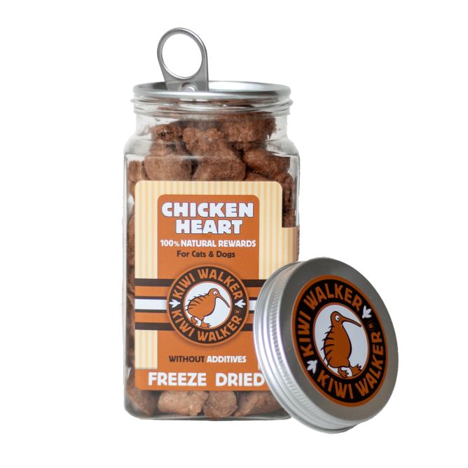 Kiwi Walker Liofilizēti kārumi - Vistu sirdis, 60 g