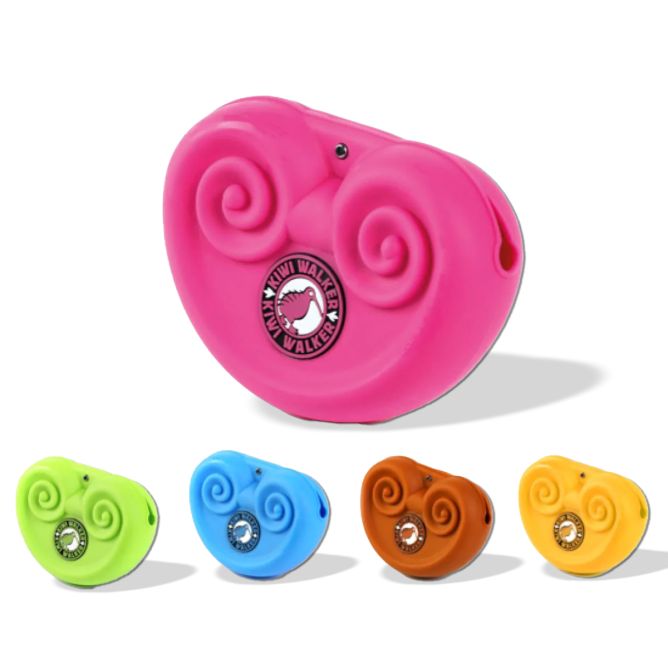 Kiwi Walker silikona kārumu somiņa, rozā