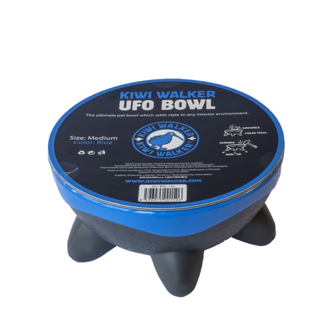 Kiwi Walker UFO bļoda, zila, M