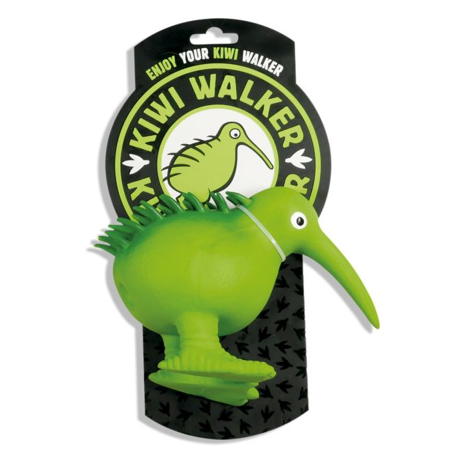 Kiwi Walker WHISTLE lateksa rotaļlieta, M, zaļa