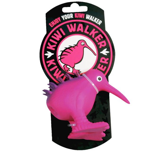 Kiwi Walker WHISTLE lateksa rotaļlieta, S, rozā