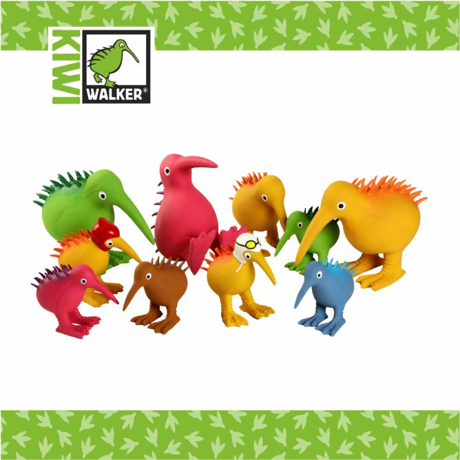 Kiwi Walker WHISTLE lateksa rotaļlieta, S, zila