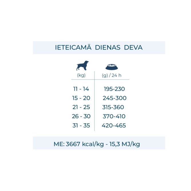 MEDIUM Adult ar jēru, 12 kg
