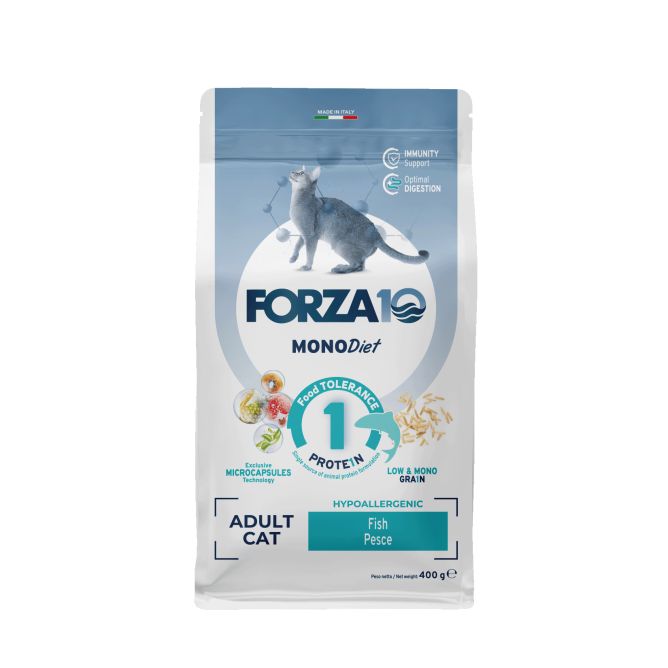 MonoDiet Adult Cat ar zivi, 400g