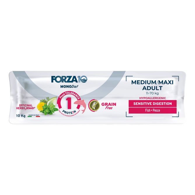 MonoDiet Digestion Medium/Maxi Adult ar zivi, 10kg