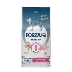 MonoDiet Medium Adult ar cūku un kartupeļiem, 12 kg