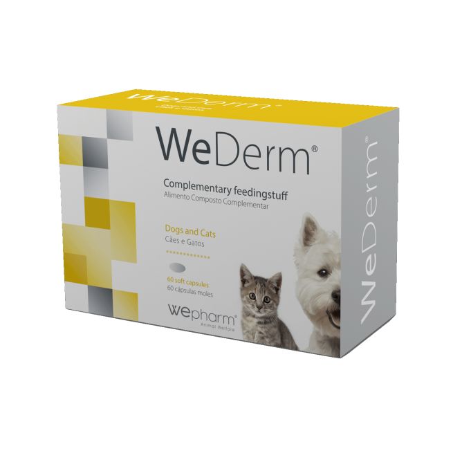 WeDerm mīkstās kapsulas ādas un apmatojuma veselībai, 60 gab.