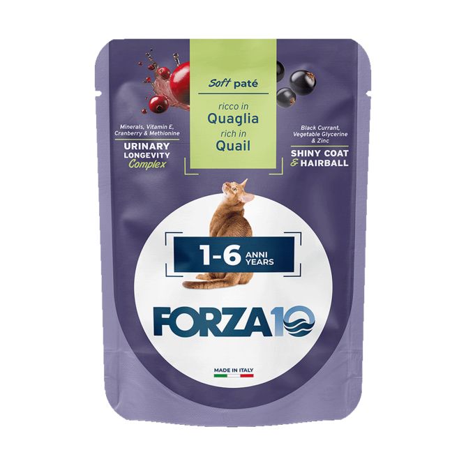 BotaniCat mīkstā pastēte kaķiem 1-6g. ar paipalu, 80 g