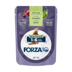 BotaniCat mīkstā pastēte sterilizētiem kaķiem 1-6g. ar paipalu, 80g