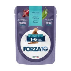 BotaniCat mīkstā pastēte sterilizētiem kaķiem 1-6g. ar tunci, 80g