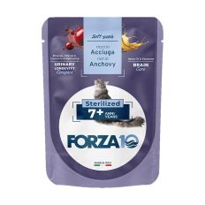 BotaniCat mīkstā pastēte sterilizētiem kaķiem 7+ g. ar anšoviem, 80g