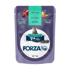 BotaniCat mīkstā pastēte sterilizētiem kaķiem 7+ g. ar trusi, 80g