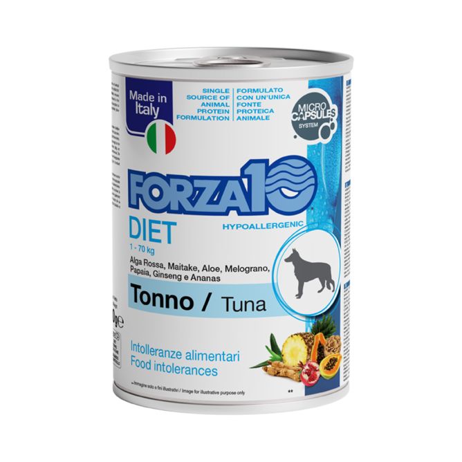 Forza10 DIET konservi suņiem, tuncis, 400g