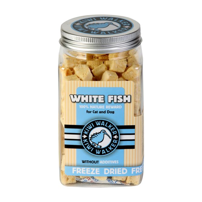 Kiwi Walker Liofilizēti kārumi - Baltā zivs, 70 g