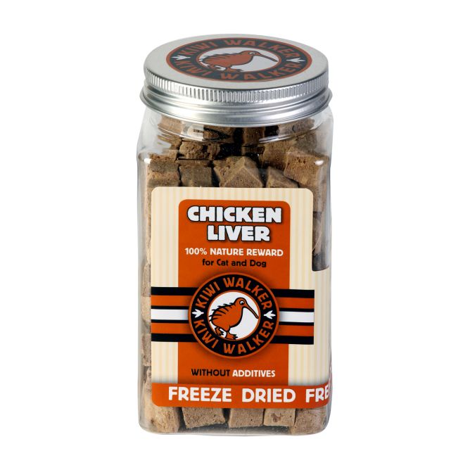 Kiwi Walker Liofilizēti kārumi - Vistu aknas, 115 g