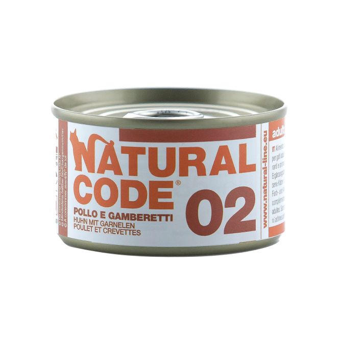 Natural Code 02 Vista un garneles, 85g