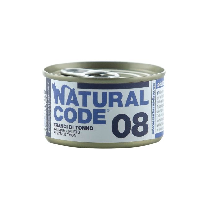 Natural Code 08 Tunča šķēles, 85g