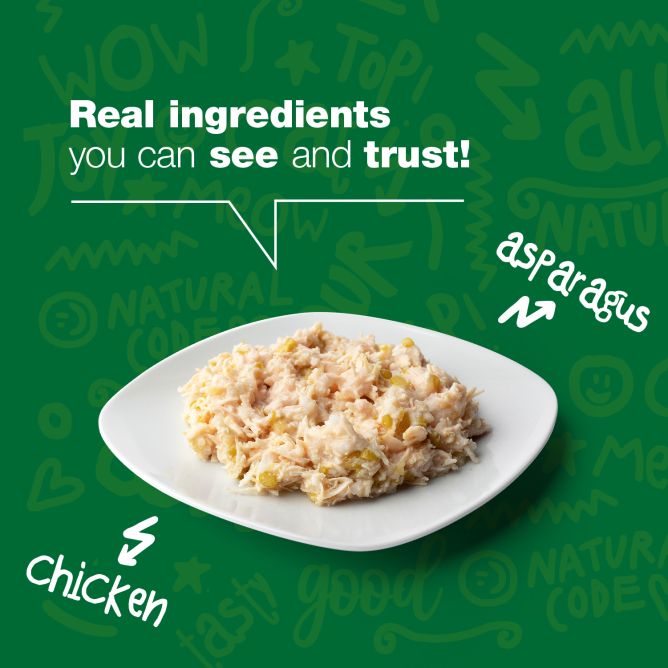 Natural Code 19 Vista un sparģeļi, 85g