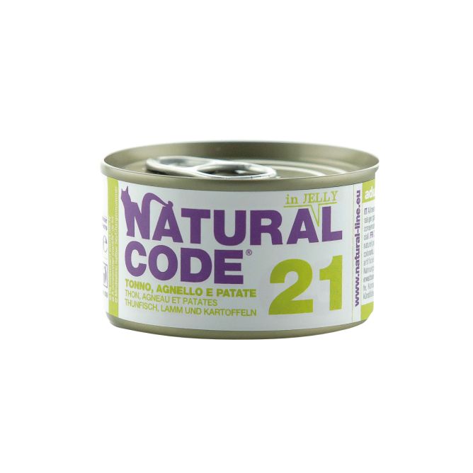 Natural Code 21 Tuncis, jērs un kartupeļi, 85g