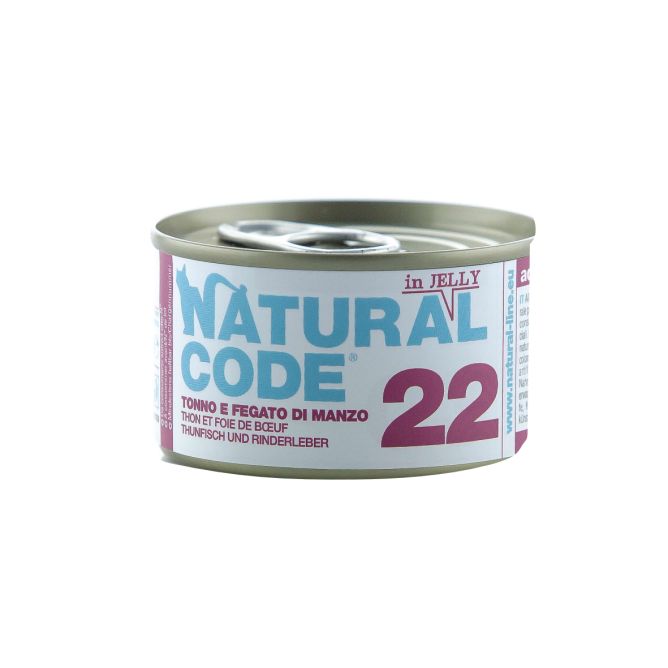 Natural Code 22 Tuncis un liellopa aknas, 85g