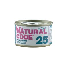 Natural Code 25 Vista un sardīnes, 85g