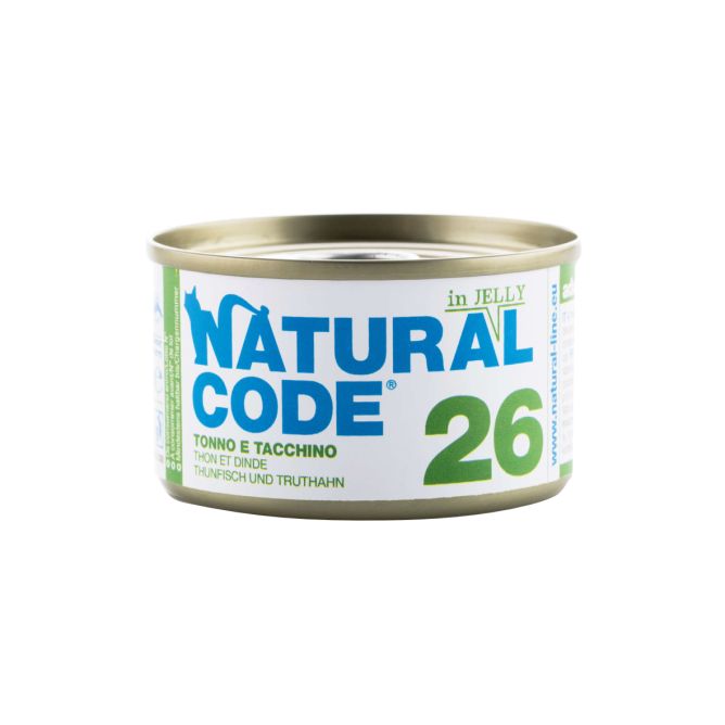 Natural Code 26 Tuncis un tītars, 85g