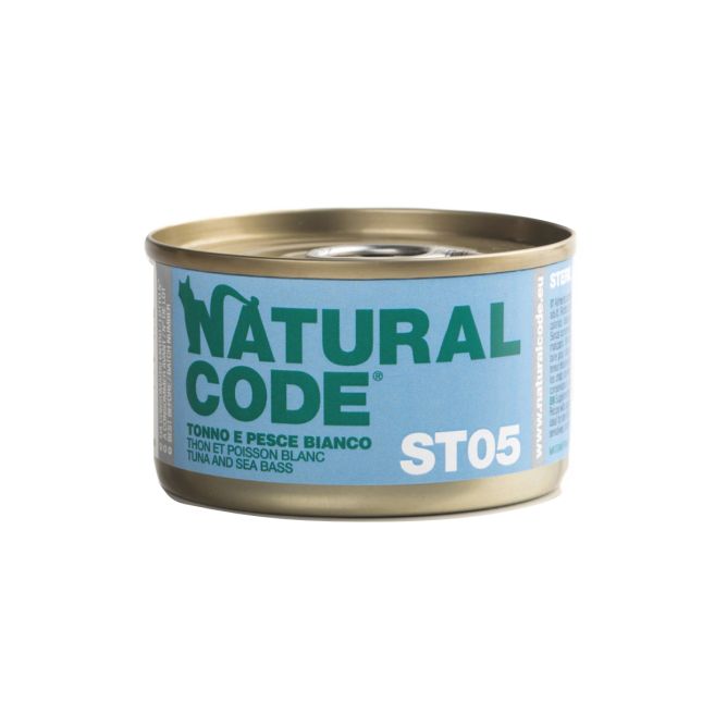Natural Code Steril 05 Tuncis un jūras asaris, 85g