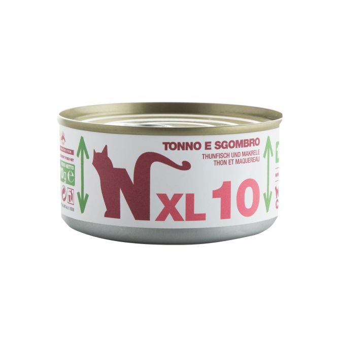 Natural Code XL 10 Tuncis un skumbrija, 170g