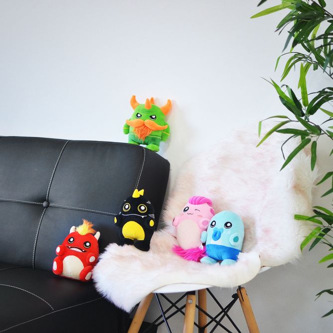 Plīša rotaļlieta suņiem BENZI