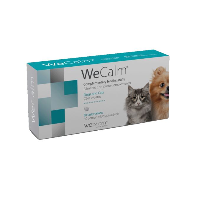 WeCalm tabletes ar nomierinošu iedarbību suņiem un kaķiem, 30 gab.