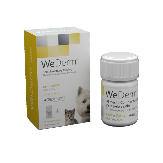 WeDerm suspensija ādas un apmatojuma veselībai, 30ml