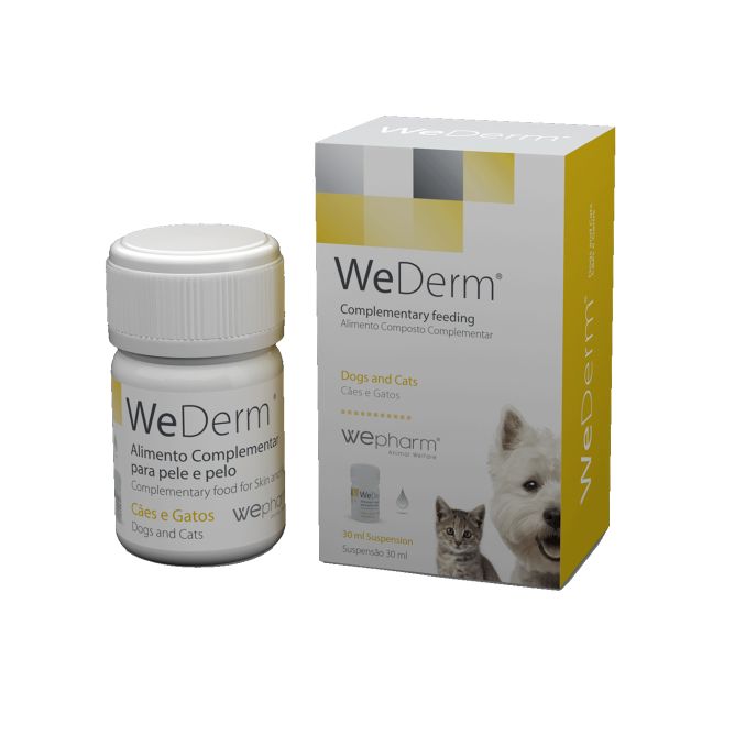 WeDerm suspensija ādas un apmatojuma veselībai, 30ml