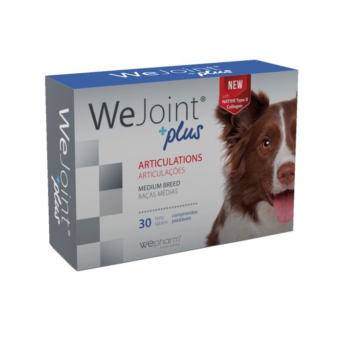 WeJoint Plus tabletes vidējo šķirņu suņiem , 30 gab.