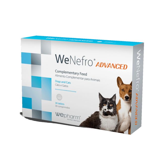 WeNefro Advanced nieru veselībai kaķiem un suņiem, 30 tabl.